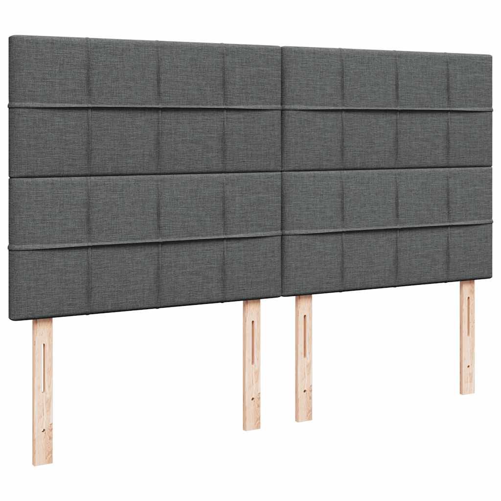 Struttura Letto Pouf con Materasso 160x200 cm in Tessuto | homemem39