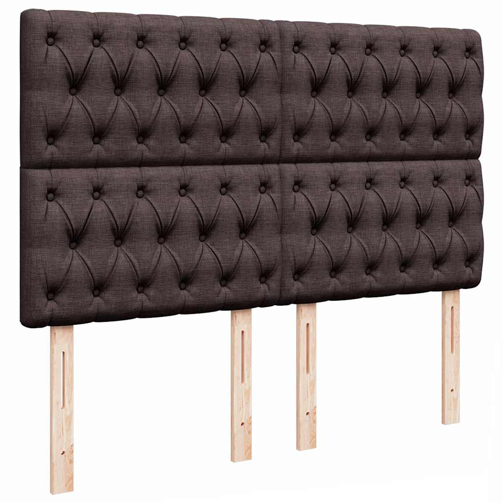 Struttura Letto Pouf con Materasso 140x200 cm in Tessuto
