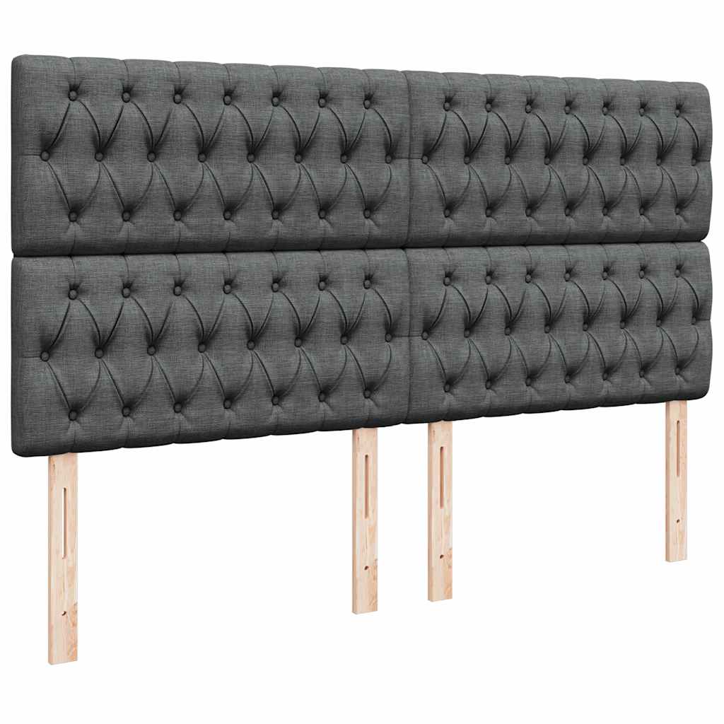 Struttura Letto Pouf con Materasso 160x200 cm in Tessuto | homemem39