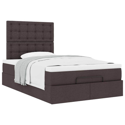 Struttura Letto Pouf con Materasso 80x200 cm in Tessuto | homemem39