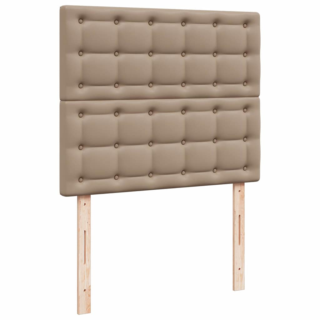 Struttura Letto Pouf con Materasso 120x200 cm Similpelle