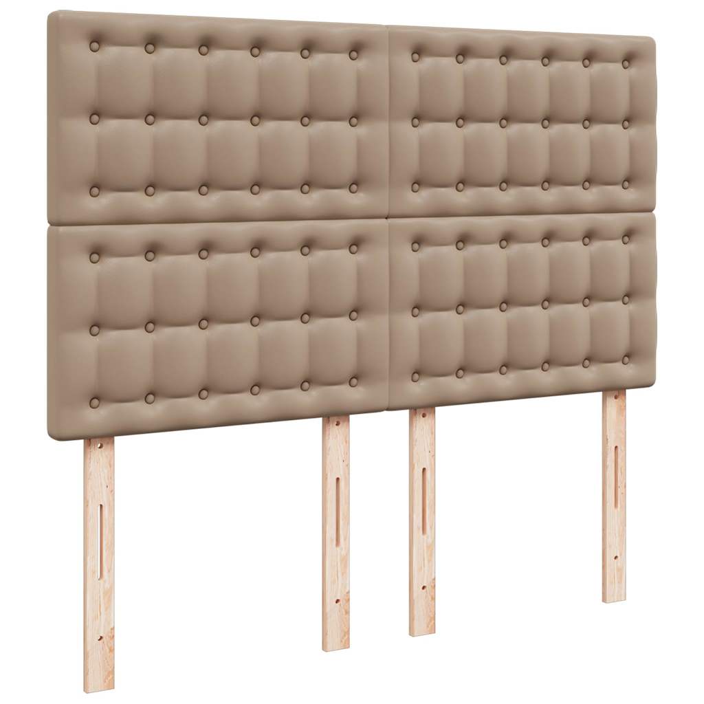 Struttura Letto Pouf con Materasso 140x200 cm Similpelle