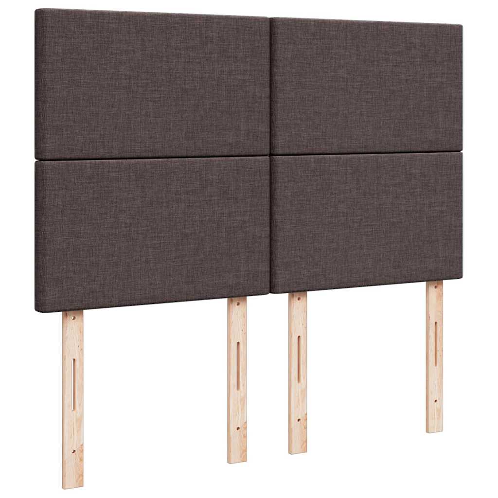 Struttura Letto Pouf con Materasso 140x190 cm in Tessuto | homemem39