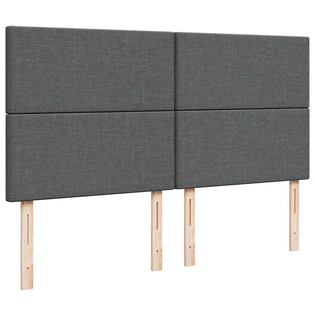 Struttura Letto Pouf con Materasso 160x200 cm in Tessuto