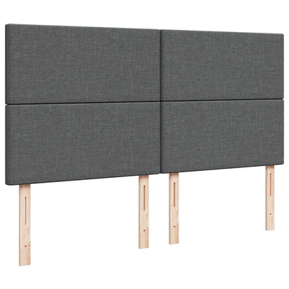 Struttura Letto Pouf con Materasso 160x200 cm in Tessuto