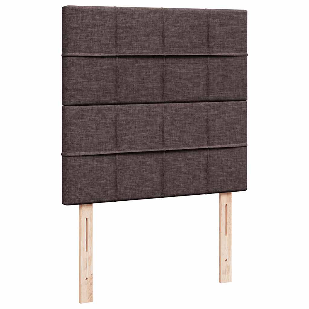 Struttura Letto Pouf con Materasso 100x200 cm in Tessuto - homemem39
