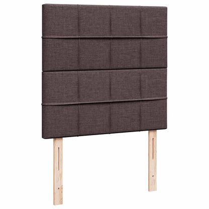 Struttura Letto Pouf con Materasso 100x200 cm in Tessuto