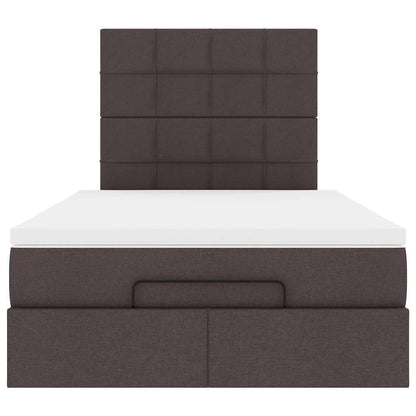 Struttura Letto Pouf con Materasso 80x200 cm in Tessuto | homemem39