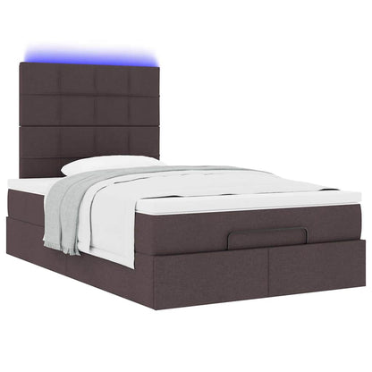 Struttura Letto Pouf con Materasso 120x200 cm in Tessuto | homemem39
