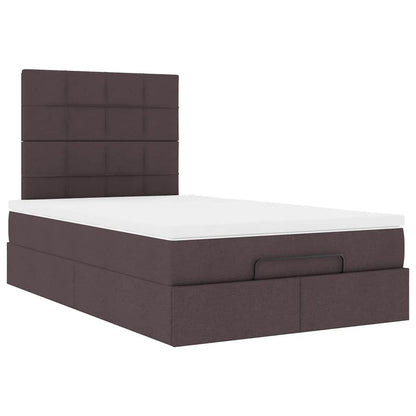 Struttura Letto Pouf con Materasso 120x200 cm in Tessuto | homemem39