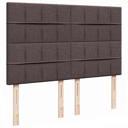 Struttura Letto Pouf con Materasso 140x200 cm in Tessuto