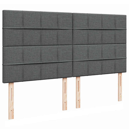 Struttura Letto Pouf con Materasso 160x200 cm in Tessuto | homemem39
