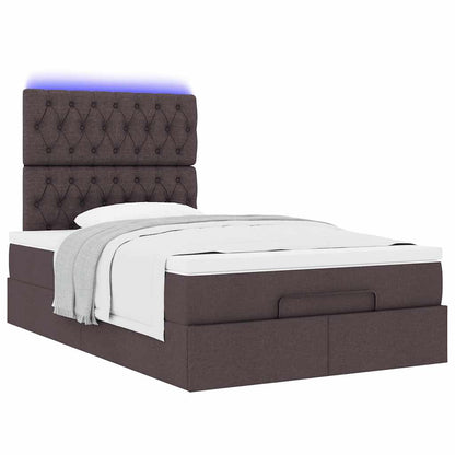 Struttura Letto Pouf con Materasso 80x200 cm in Tessuto | homemem39