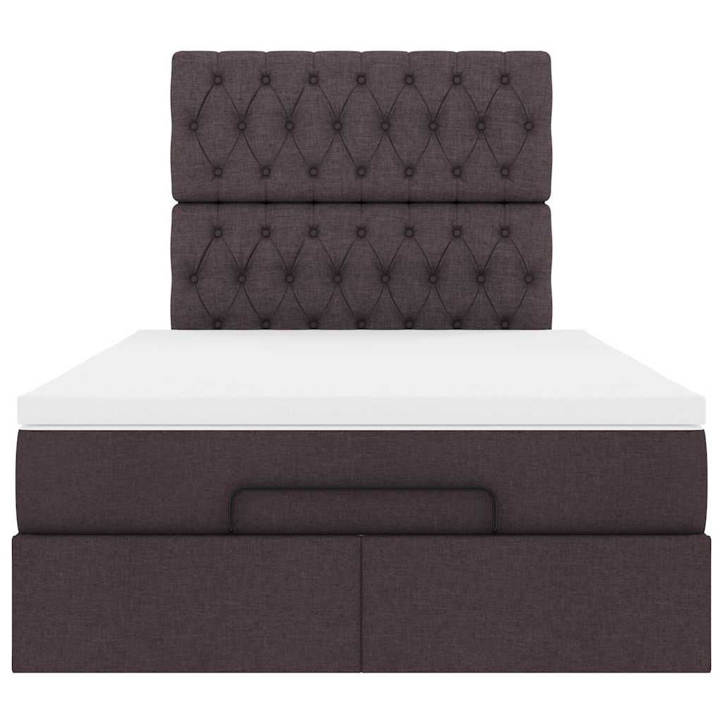 Struttura Letto Pouf con Materasso 80x200 cm in Tessuto