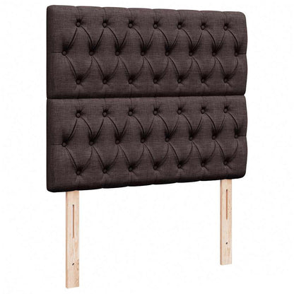 Struttura Letto Pouf con Materasso 80x200 cm in Tessuto | homemem39
