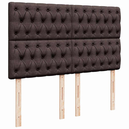 Struttura Letto Pouf con Materasso 140x190 cm in Tessuto | homemem39