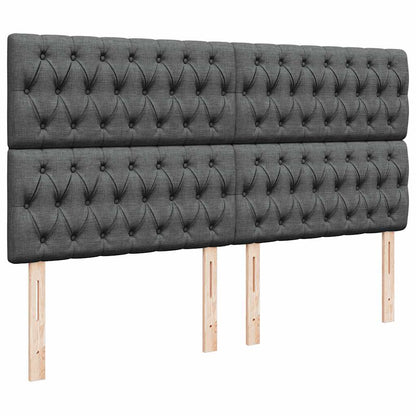 Struttura Letto Pouf con Materasso 160x200 cm in Tessuto | homemem39