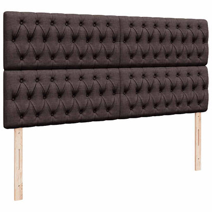 Struttura Letto Pouf con Materassi 200x200 cm in Tessuto | homemem39