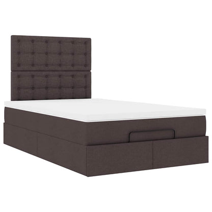 Struttura Letto Pouf con Materasso 80x200 cm in Tessuto | homemem39