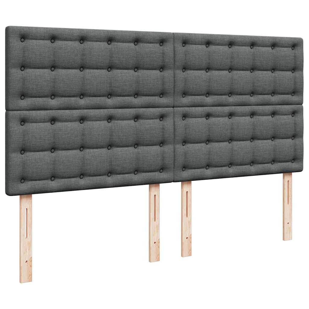 Struttura Letto Pouf con Materasso 160x200 cm in Tessuto | homemem39