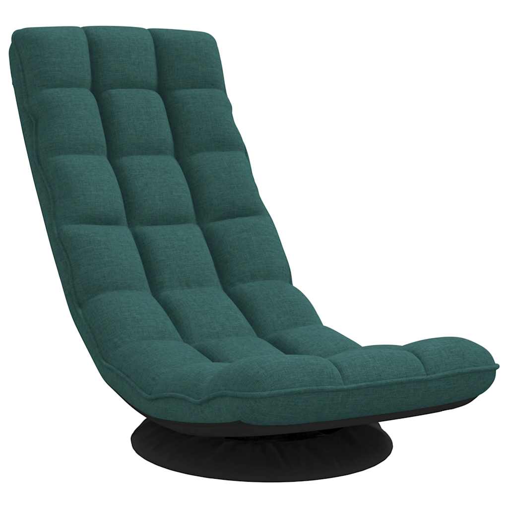 Sedia da Terra Girevole Verde Scuro 70x51x79 cm in Tessuto | homemem39