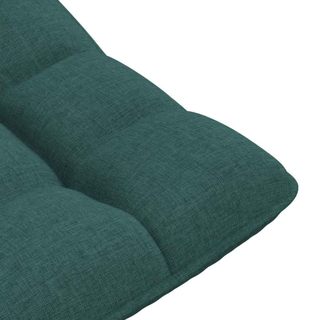 Sedia da Terra Girevole Verde Scuro 70x51x79 cm in Tessuto | homemem39