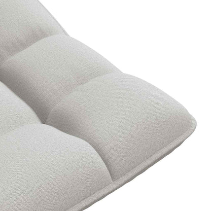 Sedia da Terra Girevole Grigio Nuvola 70x51x79 cm in Tessuto | homemem39