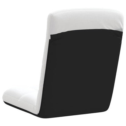 Sedia da Terra Pieghevole Bianco 71x51x62 cm in Tessuto | homemem39