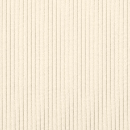 Divano Sedia con Braccioli Crema 54 cm Tessuto a Coste