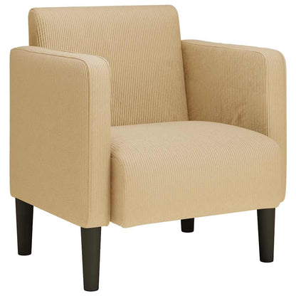 Divano Sedia con Braccioli Verde Grigio 54 cm Tessuto
