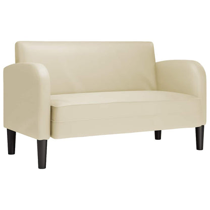 Divano Divanetto Crema 110 cm in Similpelle | homemem39