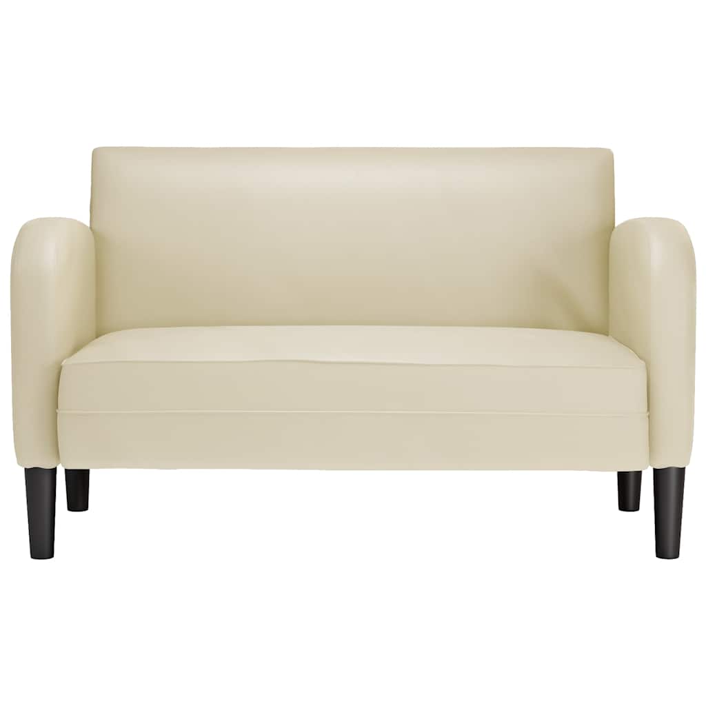 Divano Divanetto Crema 110 cm in Similpelle | homemem39