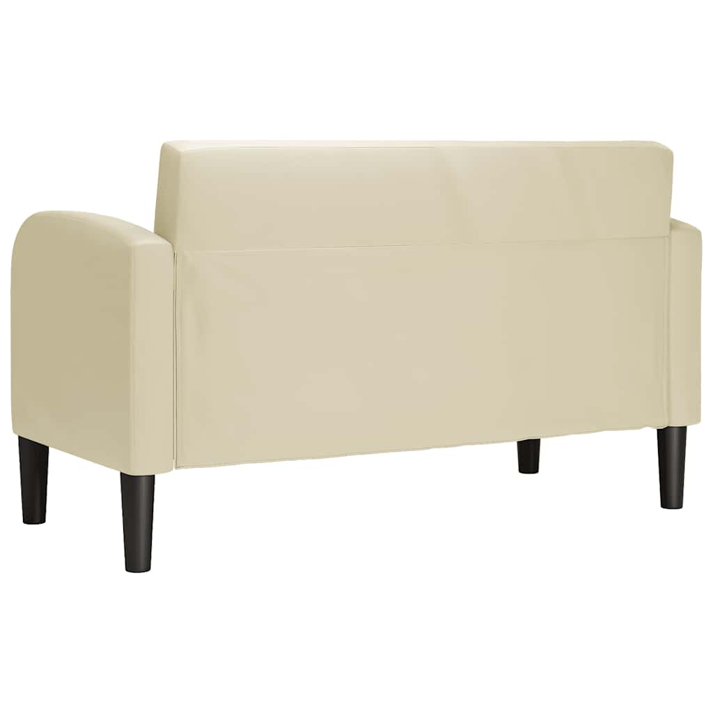 Divano Divanetto Crema 110 cm in Similpelle | homemem39