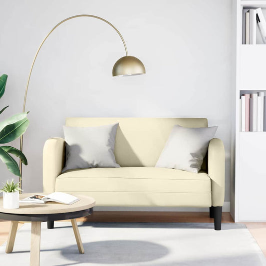 Divano Divanetto Crema 110 cm in Similpelle | homemem39
