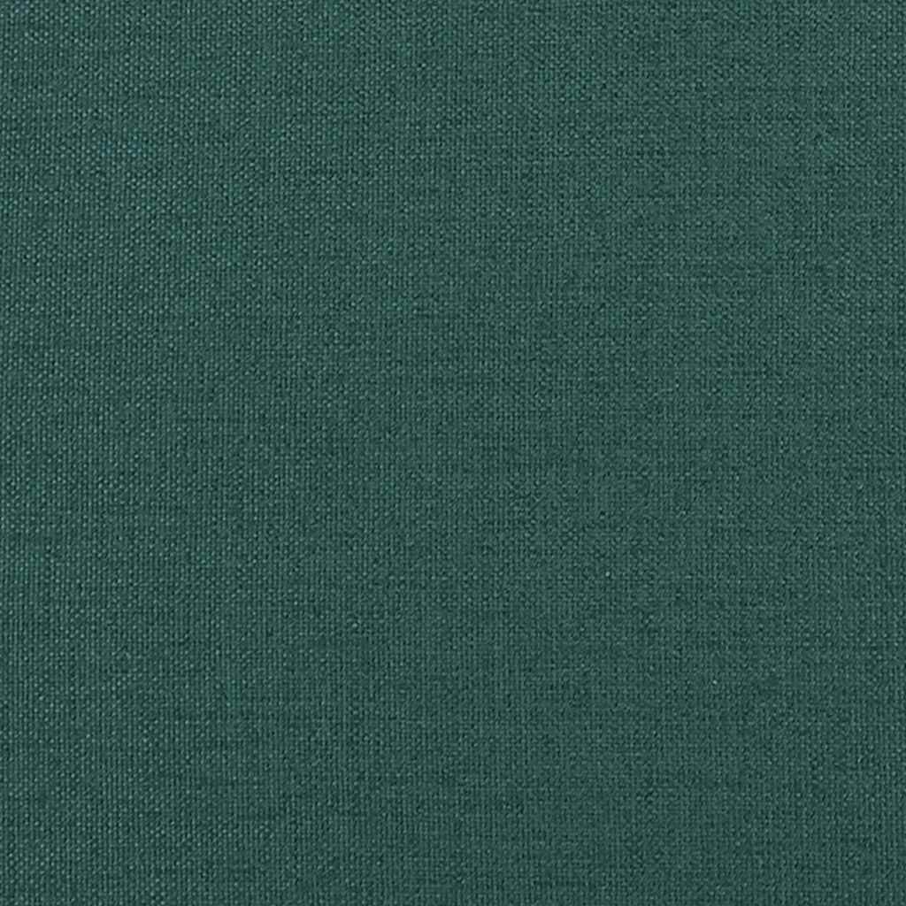 Divano Sedia con Braccioli Verde Scuro 53 cm in Tessuto