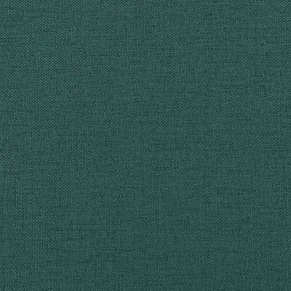 Divano Sedia con Braccioli Verde Scuro 53 cm in Tessuto