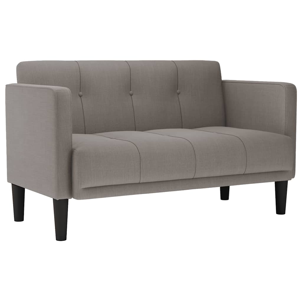 Divano Divanetto Tortora 111 cm in Tessuto | homemem39