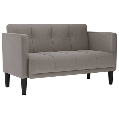 Divano Divanetto Tortora 111 cm in Tessuto | homemem39