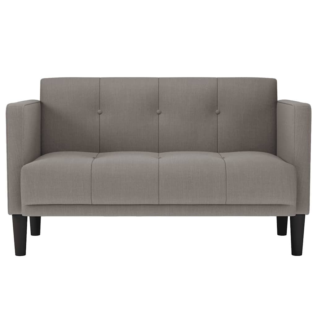 Divano Divanetto Tortora 111 cm in Tessuto | homemem39