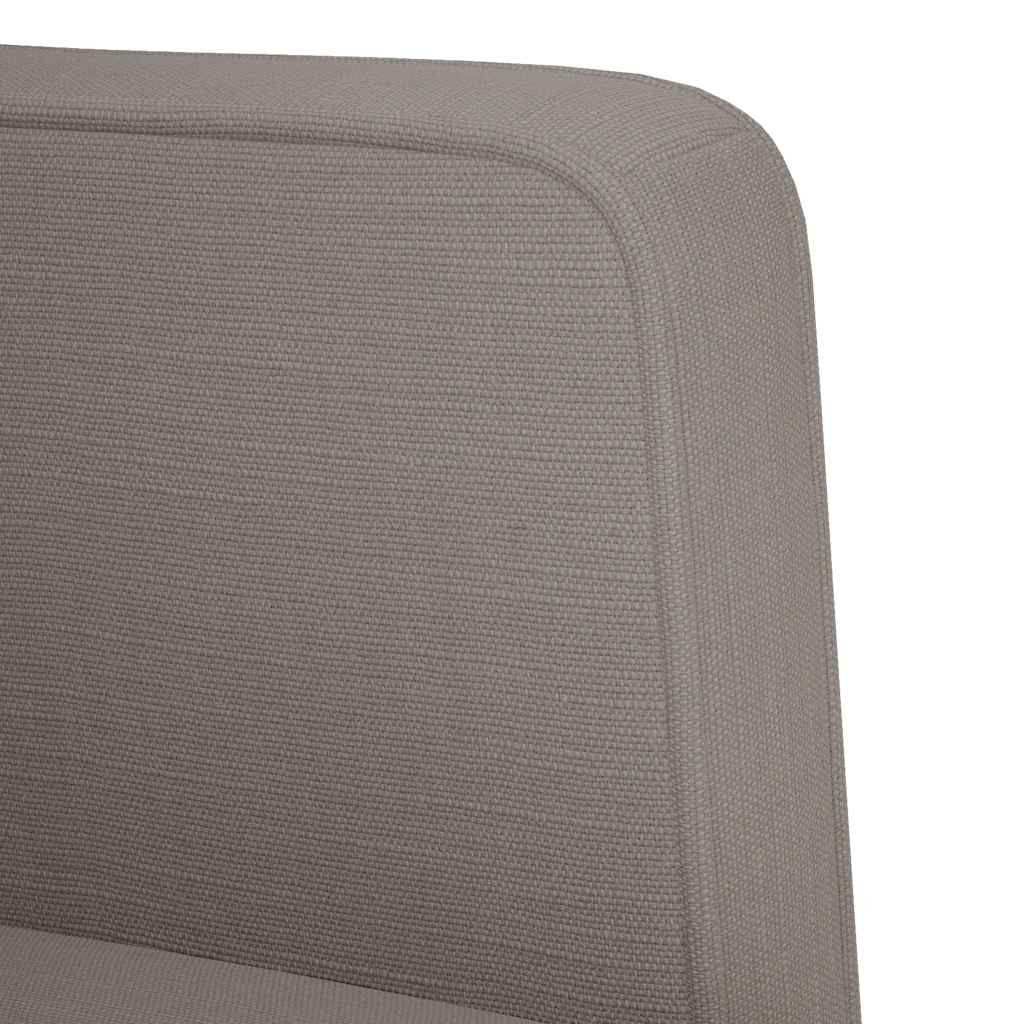 Divano Divanetto Tortora 111 cm in Tessuto | homemem39
