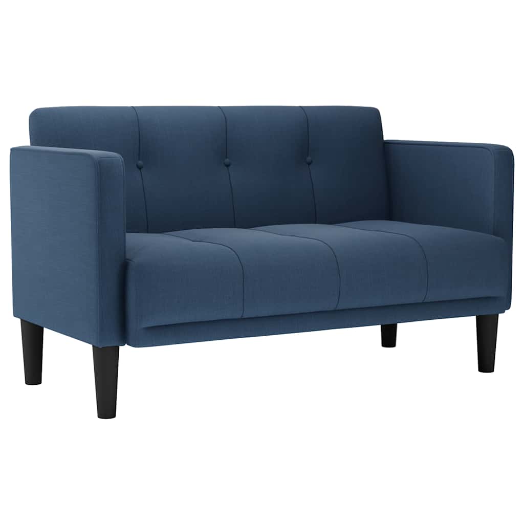 Divano Divanetto Blu 111 cm in Tessuto | homemem39