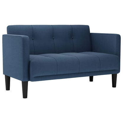 Divano Divanetto Blu 111 cm in Tessuto | homemem39