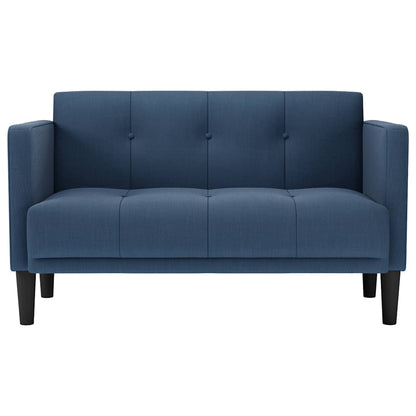 Divano Divanetto Blu 111 cm in Tessuto | homemem39