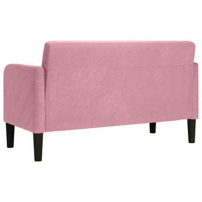 Divano Divanetto Rosa 109 cm in Velluto | homemem39