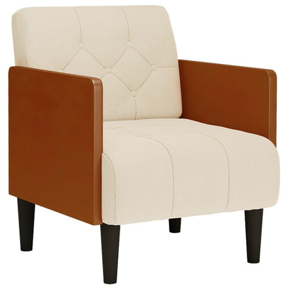 Divano Sedia con Braccioli 55 cm Lino | homemem39