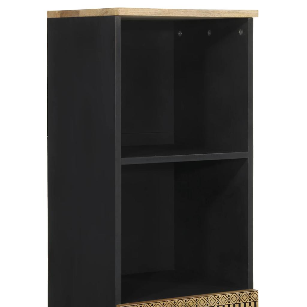 Mobile da Bagno 38x33,5x160 cm in Legno Massello di Mango | homemem39