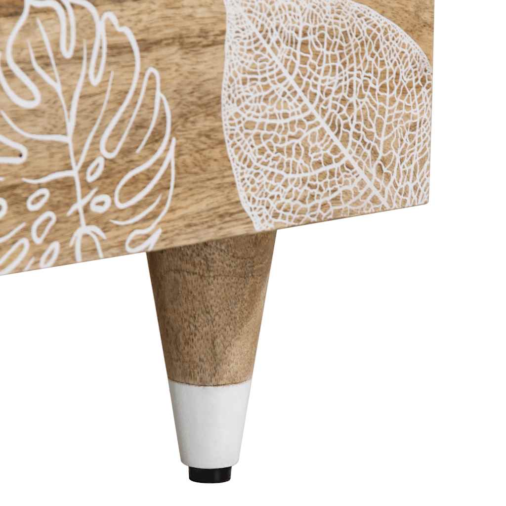 Tavolino da Salotto 100x54x40 cm in Legno Massello di Mango | homemem39