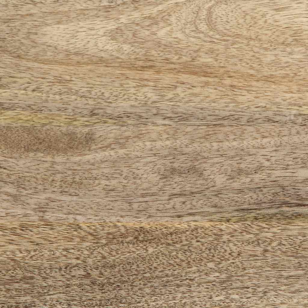 Tavolino da Salotto 80x54x40 cm in Legno Massello di Mango | homemem39