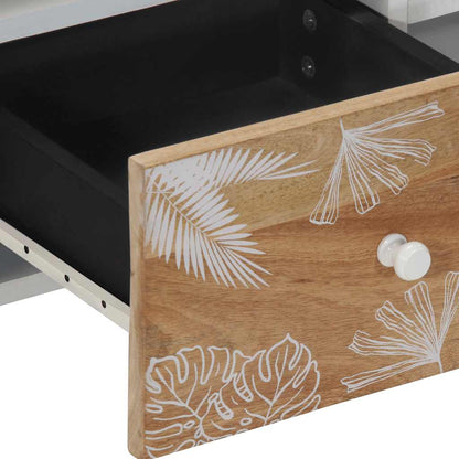 Mobile Porta TV 100x33,5x46 cm in Legno Massello di Mango - homemem39