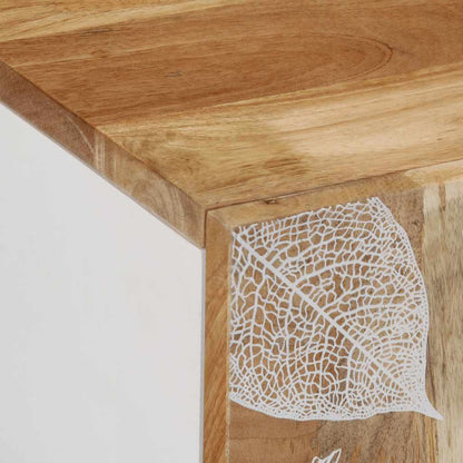 Mobile Lavabo da Bagno 62x33x58cm in Legno Massello di Mango | homemem39